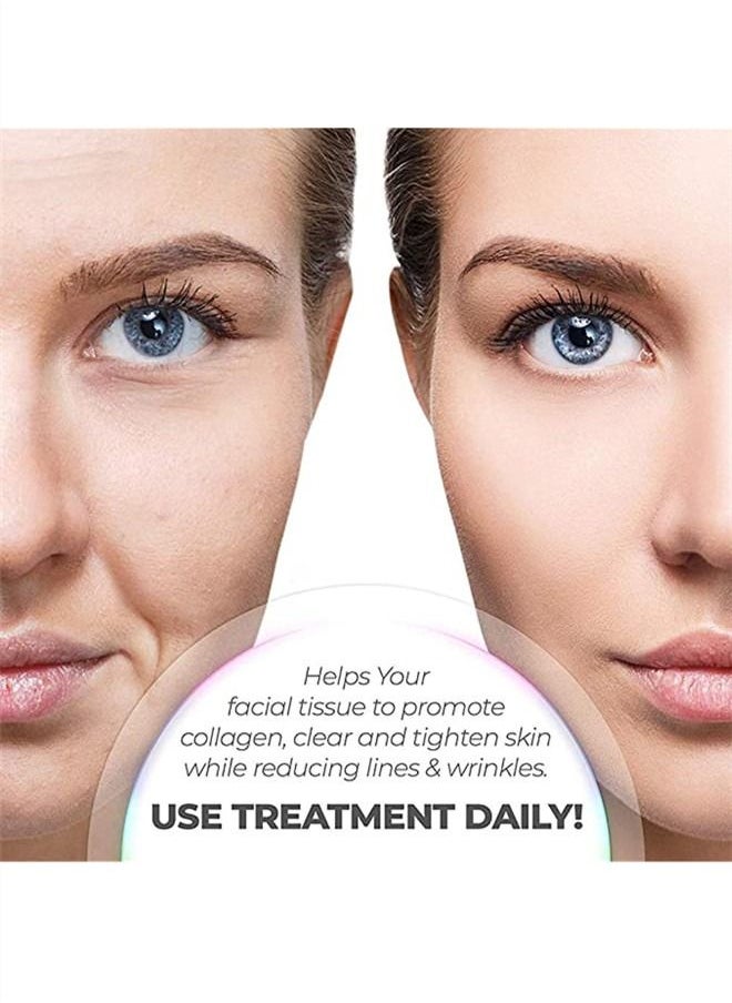 JCB CHIC - LED Seven-color Light Beauty Mask Instrument Skin Rejuvenation Wrinkle Removal Acne - Image 1