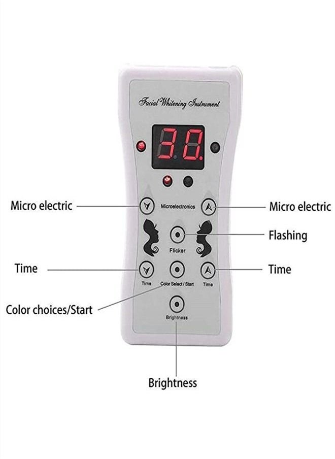 JCB CHIC - LED Seven-color Light Beauty Mask Instrument Skin Rejuvenation Wrinkle Removal Acne - Image 1