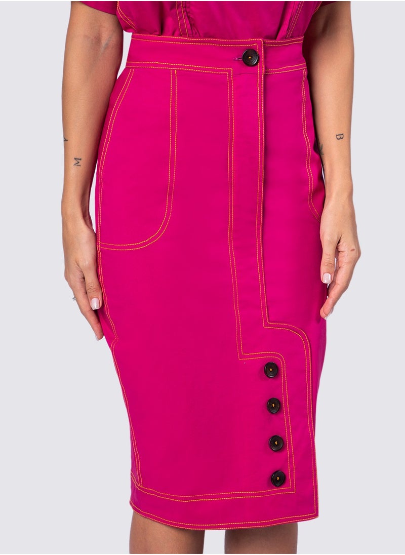 NIVA FASHION HOUSE Loose On Stitch Detailing Set  - Image 4