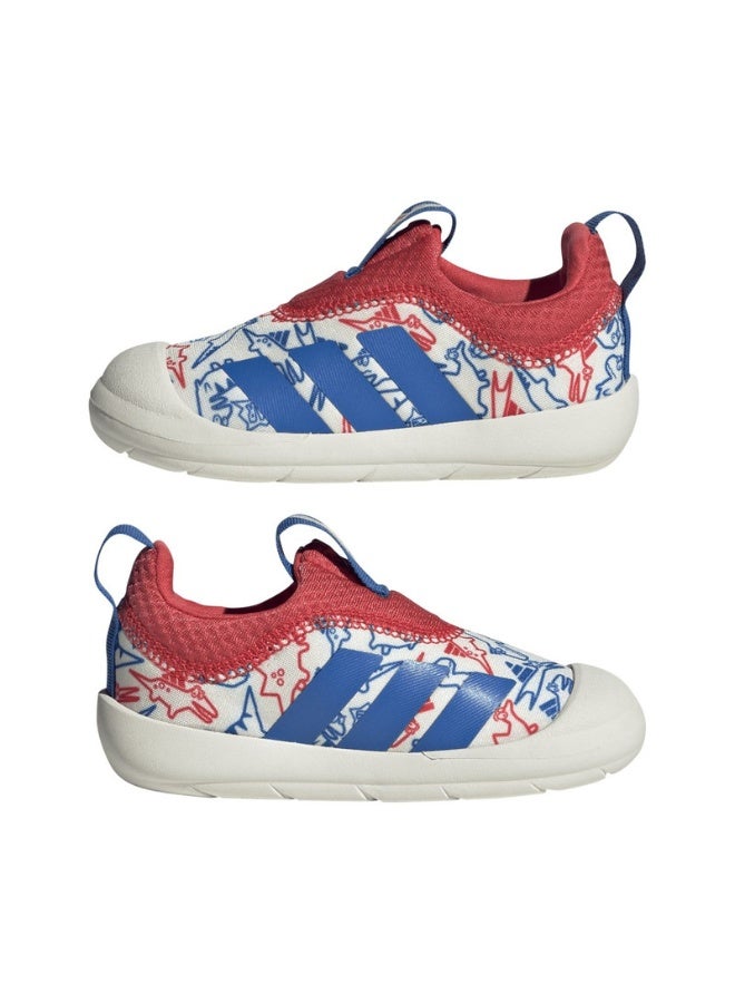 Adidas Monofit Dino I White Sportswear Shoes For Infant 3K  - Image 1