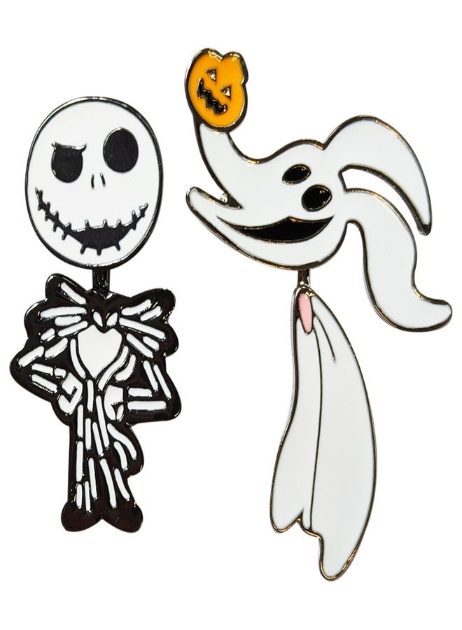 LUV HER Disney Nightmare Before Christmas Hypoallergenic Earrings for Girls Ages 4+ - Safe Stud & Fishhook Styles - Jewelry Gift for Sensitive Ears & Cartoon Lovers, One Pair - Image 3