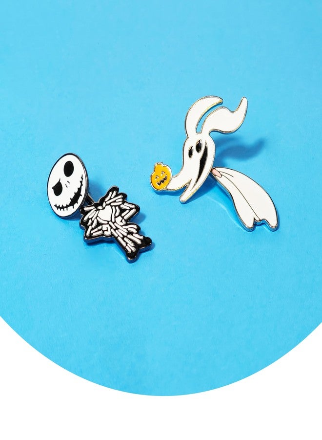 LUV HER Disney Nightmare Before Christmas Hypoallergenic Earrings for Girls Ages 4+ - Safe Stud & Fishhook Styles - Jewelry Gift for Sensitive Ears & Cartoon Lovers, One Pair - Image 4
