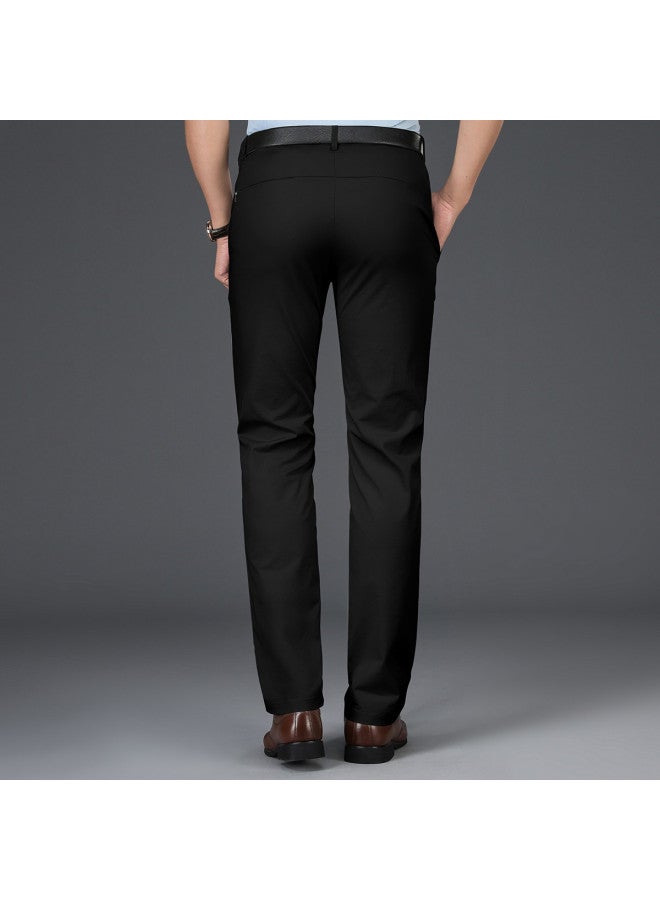 Septwolves Casual Fashion】men's Casual Pants Summer Style Business Wrinkle-free Easy Care Men's Trousers High-end Men's Long Pants - Image 4