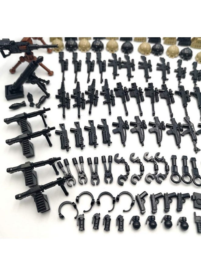 ZHX ZHX Weapon Pack Military Weapon Accessories Army Guns Simulate Battle Building Blocks Brick Toys for Kids  - Image 4