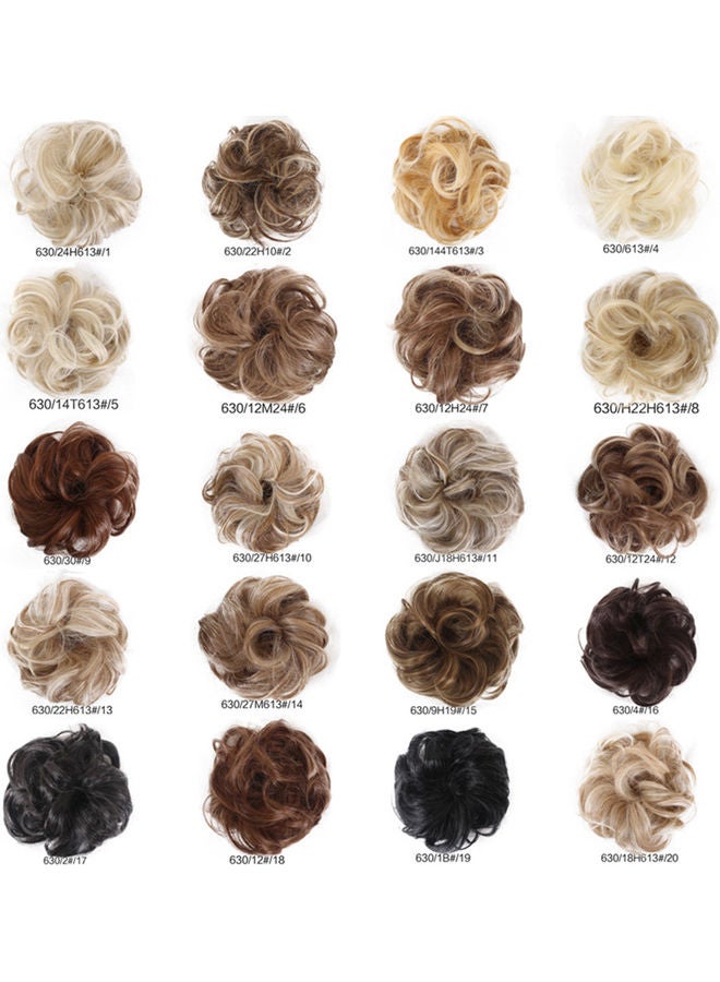 NIBEMINENT Wavy Donut Wig 25# 16cm - Image 3