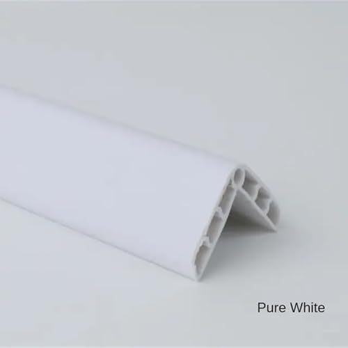 pepplo Bumper for Baby Safety, Wall Corner Protector, Rubber Self Adhesive Hollow Edge Strip, Anti-Collision Strip, Thickened and Widened Wall Stickers, Soft-Wrapped Corner Guards for Home (White, 2 Piece) - Image 3