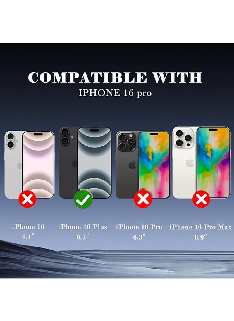 Generic 2 Pcs iPhone 16 Plus Privacy Screen Protector,Easy Installation [Anti-Scratch] [9H Hardness] Tempered Glass for iPhone 16 Plus 6.7-Inch  - Image 3