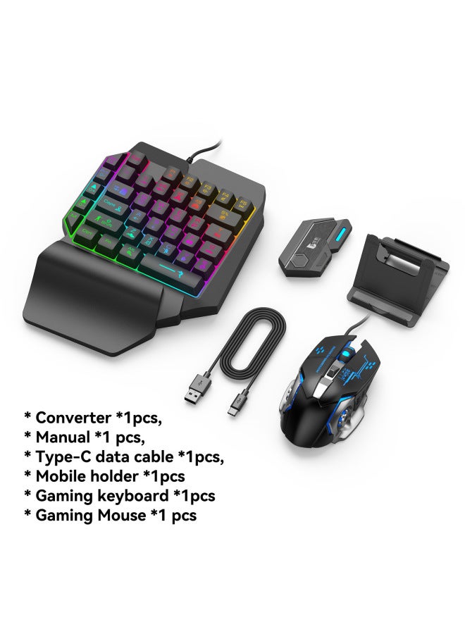 Gamwing Mix Se Mix Elite Pro Keyboard Mouse Converter For Pubg King Glory Digital Computer Game Controller-Product Color:Mix ELITE Set Smart Press Gun