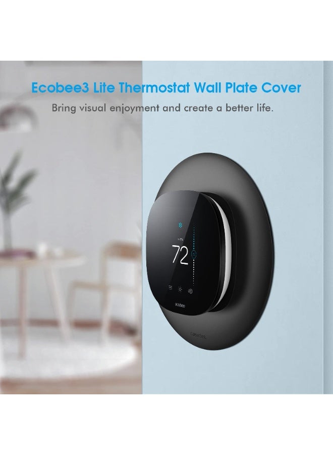 M MIAOYAN Wall Sticker Protective Cover Compatible with Ecobee3 Wireless Smart Thermostat - Image 3