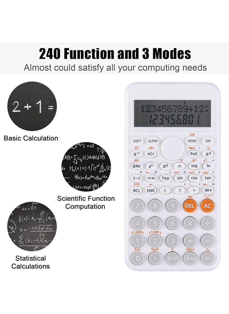 Generic Standard Scientific Calculator,Cute Desk Accessories,Portable and Cute School Office Supplies,Suitable for Primary School to College Student Use  - Image 4