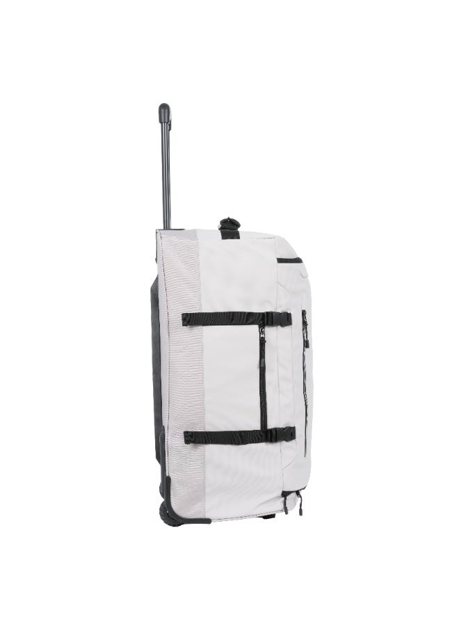 Tom Cruiser Grand Tour Large Luggage Suitcase - 28 inch, Water Resistant PU-Coated Polyester with 2-Year Warranty - Light Grey - Image 4