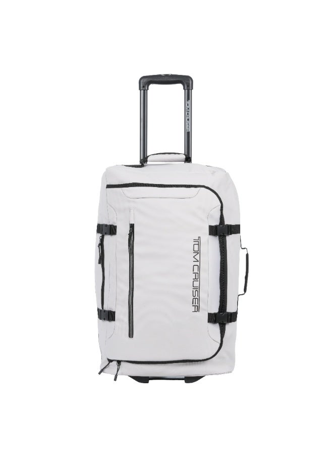 Tom Cruiser Grand Tour Large Luggage Suitcase - 28 inch, Water Resistant PU-Coated Polyester with 2-Year Warranty - Light Grey - Image 1