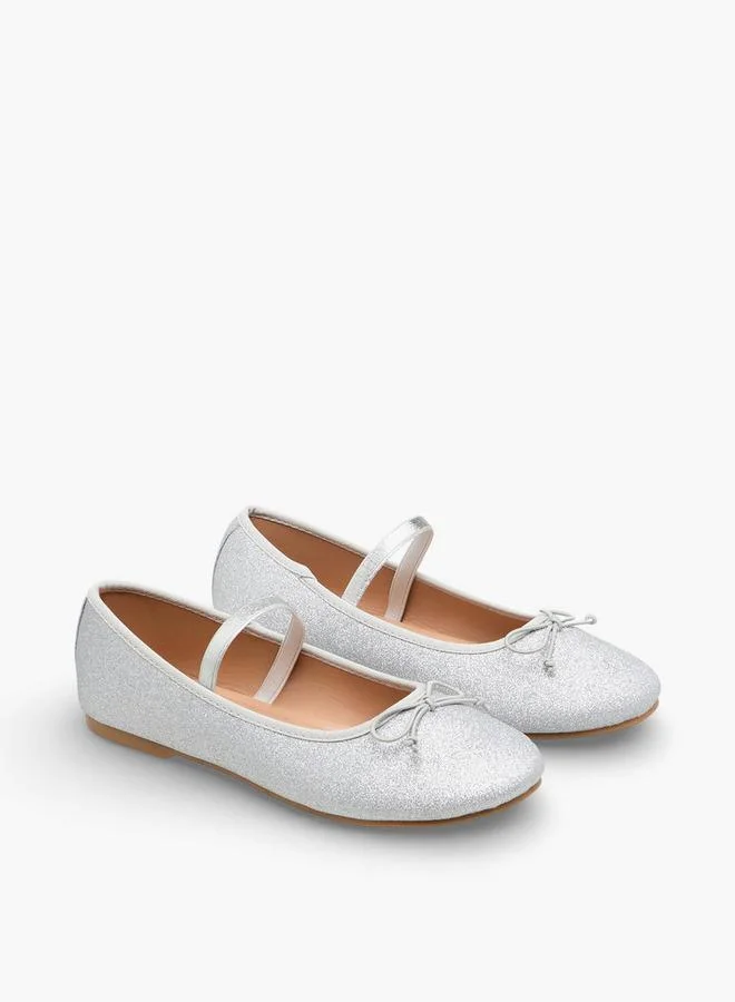 ليتل ميسي Girls Slip-On Ballerina Shoes