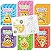 JAPBOR Pizza Coloring Book 24PCS Mini Pizzas Themed Color Books Bulk for Kids Party Favors Delicious Pizza Small Painting Pages for Birthday Gifts Class Drawing Colouring Game Goodie Bags Fillers - Image 3
