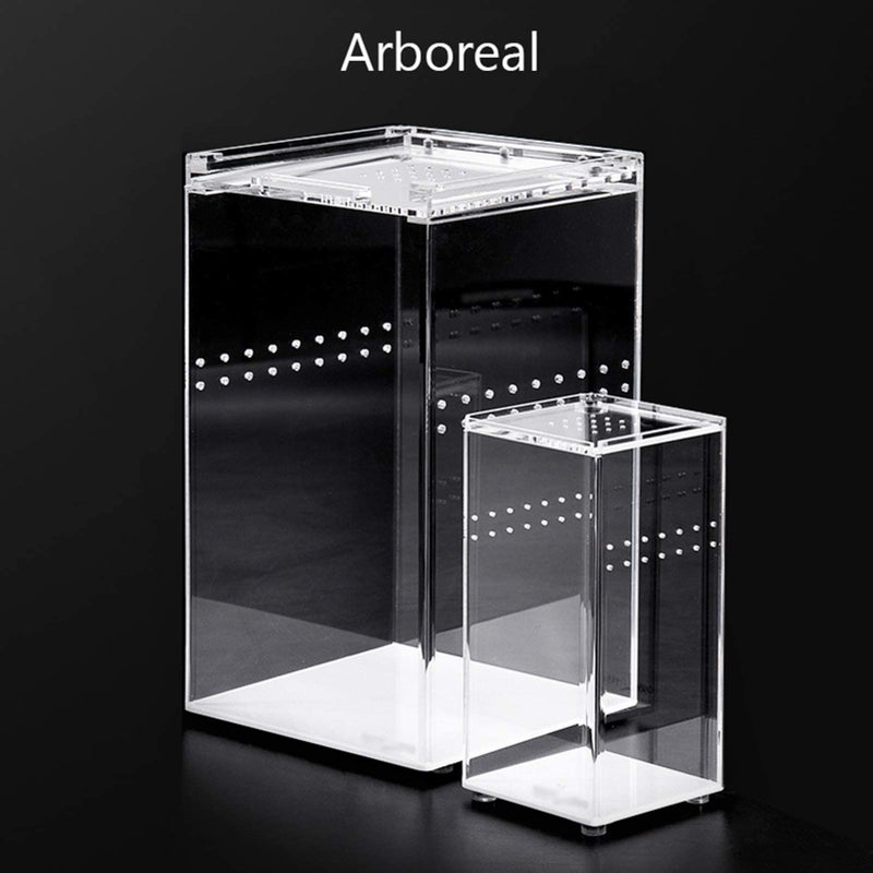 Transparent Acrylic Reptile Terrarium Ventilation Box For Chameleon Lizard Frog Habitat - Image 5