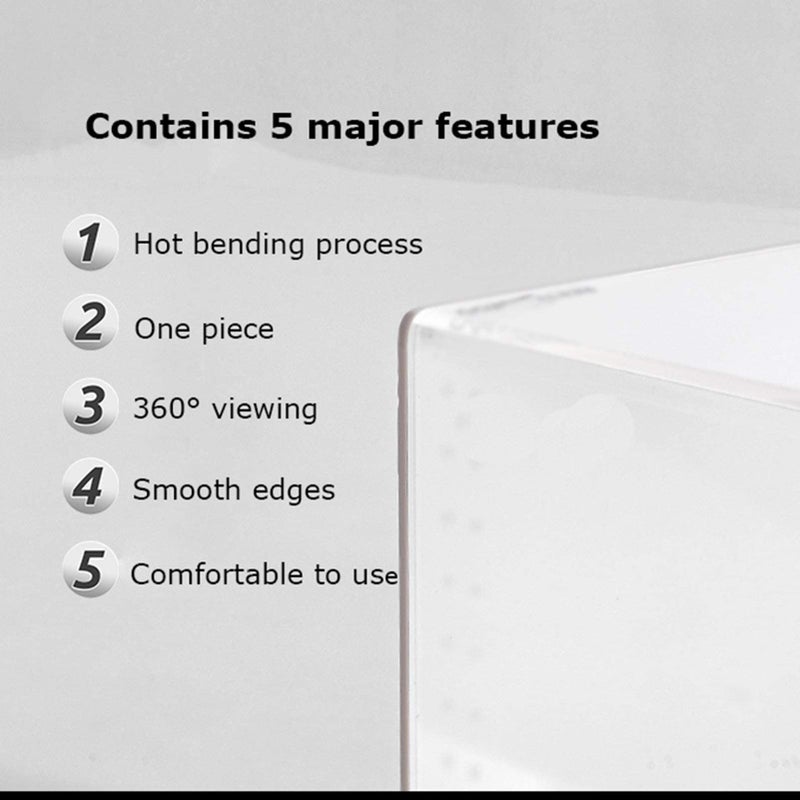 Transparent Acrylic Reptile Terrarium Ventilation Box For Chameleon Lizard Frog Habitat - Image 4