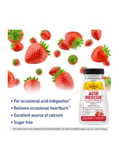 Country Life Acid Rescue Calcium Carbonate Clean Formula 1000Mg Talc Free 60 Chewable Berry Flavor Tablets Sugarfree Certified Gluten Free Certified Vegan Nongmo Verified  - Image 5