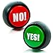 Granatan Yes and No Button with Sound Answer Buzzers Set of 2 Buzzers for Game Show Gag Gifts - Image 2