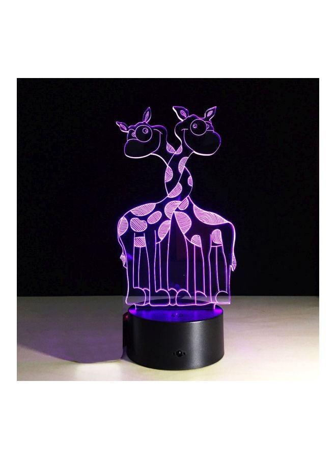 Voberry 3D Desk Night Lamp Multicolour 15x6x1cm - Image 3
