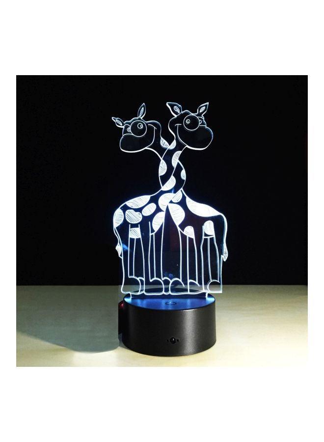 Voberry 3D Desk Night Lamp Multicolour 15x6x1cm - Image 2