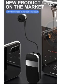 Generic Audio Freedom with Extendable Wiring Technology, 10-Hour Long Playtime, High-Performance Bluetooth Connectivity, Sleek Black Design, In-Ear Comfort and Stability, and Multi-Functional Control  - Image 3