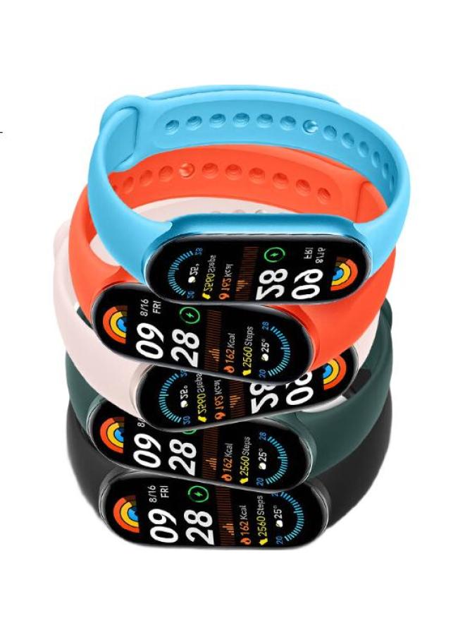 BHO Suitable For Xiaomi Band 9/8 Smart Fitness Bracelet, Wristband Nfc Version, Xiaomi Band 8/9 Strap, Silicone Sports Bracelet Replacement Strap Accessory - Image 2