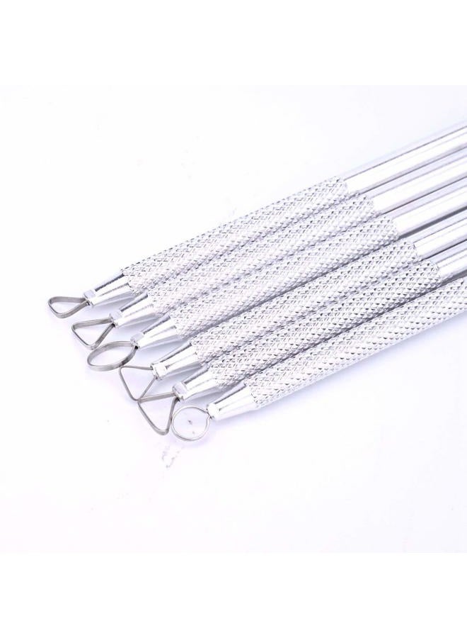 ZUOYOU 6 PCS Clay Pottery Sculpting Tools Set Pottery Clay Sculpture Caving Sc Craft Modelling Tools - Image 2