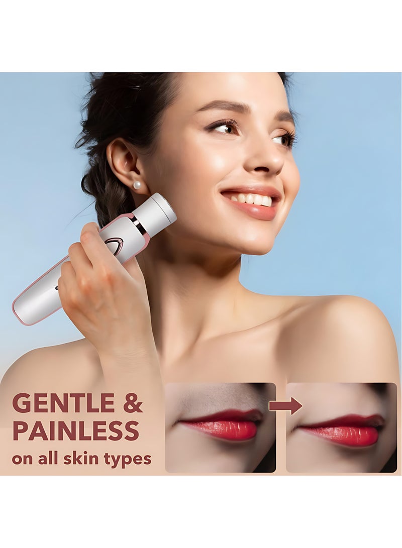 XiaoGiqi 4-in-1 Electric Grooming Kit for Women – Rechargeable Personal Care Device for Facial and Body Use, Including Eyebrow, Underarm, and General Grooming  - Image 5