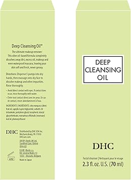DHC Deep Cleansing Oil Small 2 pack Facial Cleansing Oil 70ml x 2 - Image 3
