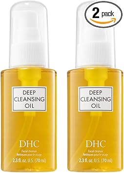 DHC Deep Cleansing Oil Small 2 pack Facial Cleansing Oil 70ml x 2 - Image 1