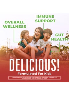 MaryRuth Organics Kids Probiotic Usda Organic Gummies | 2 Month Supply | 2.5 Billion Cfu Per Serving | Kids Immune Support Digestive & Gut Health Supplement | Formulated For Ages 2-13 | 60 Count  - Image 2