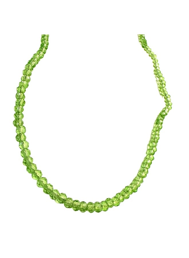 Trio Earrings Lime Glow Necklace - Image 1