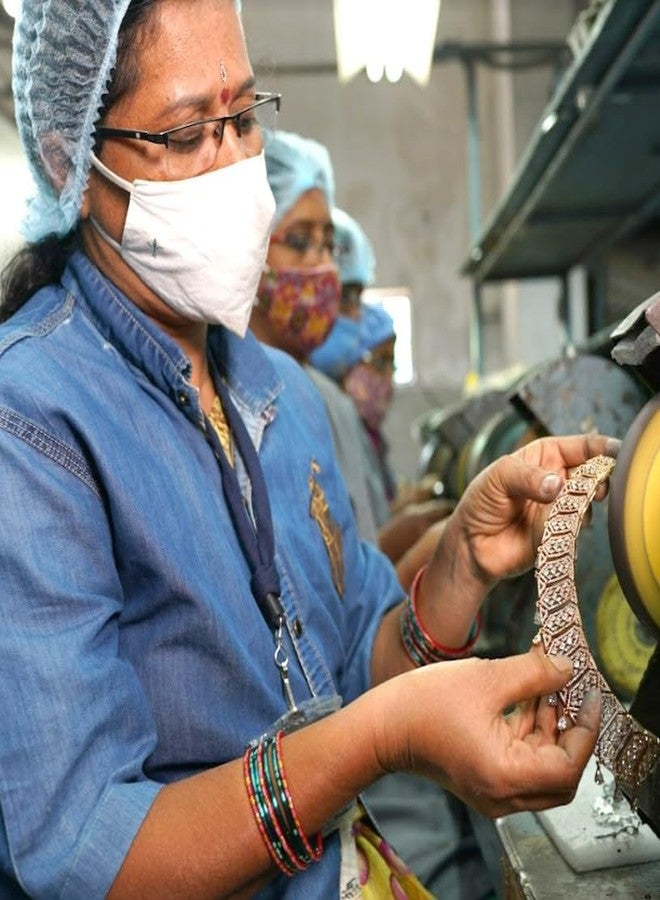 استيل سوار إستيل الفاخر بتصميم عين الحسد على شكل فيل، مناسب للفتيات والسيدات - Image 5