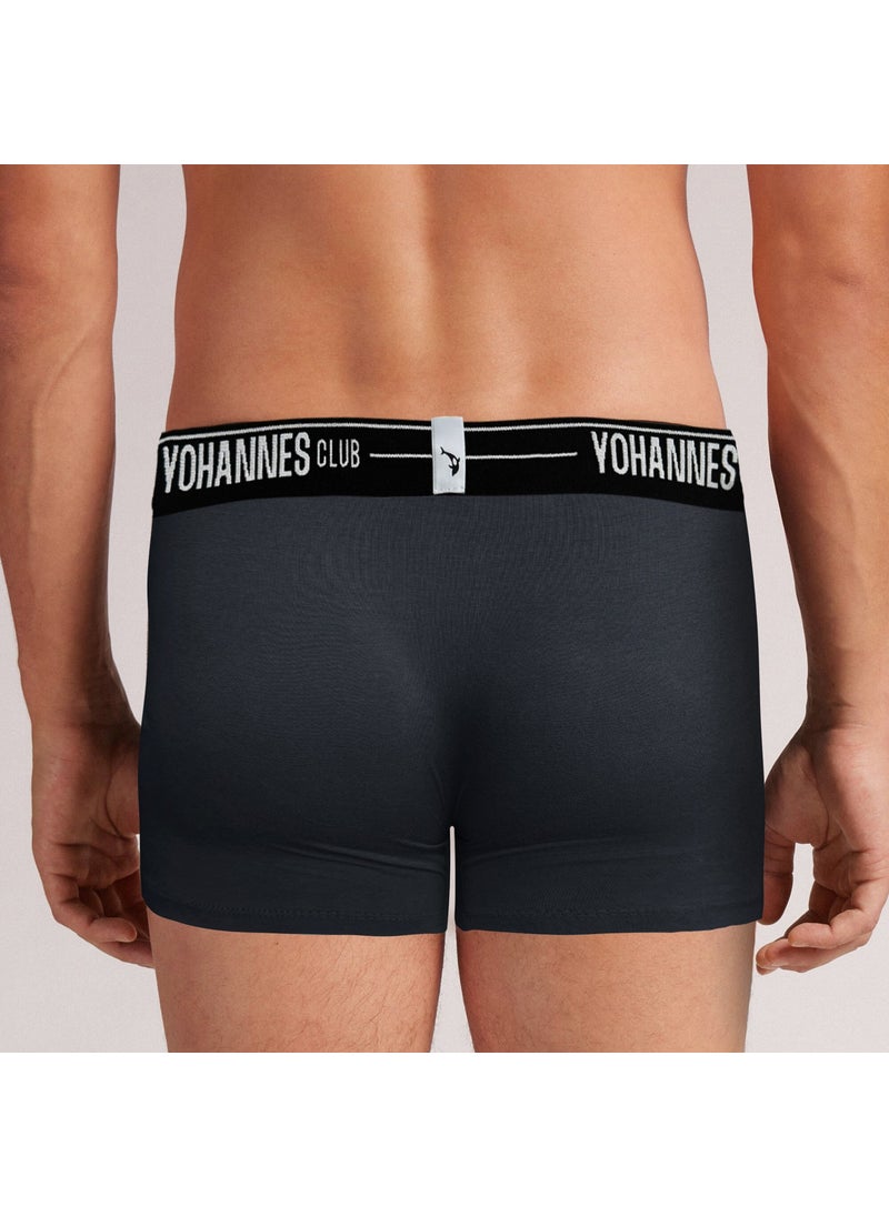 Yohannes Club - men, Special Anatomical Cotton Boxer, single, Smoke - Image 1