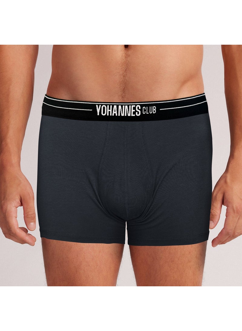 Yohannes Club - men, Special Anatomical Cotton Boxer, single, Smoke - Image 1