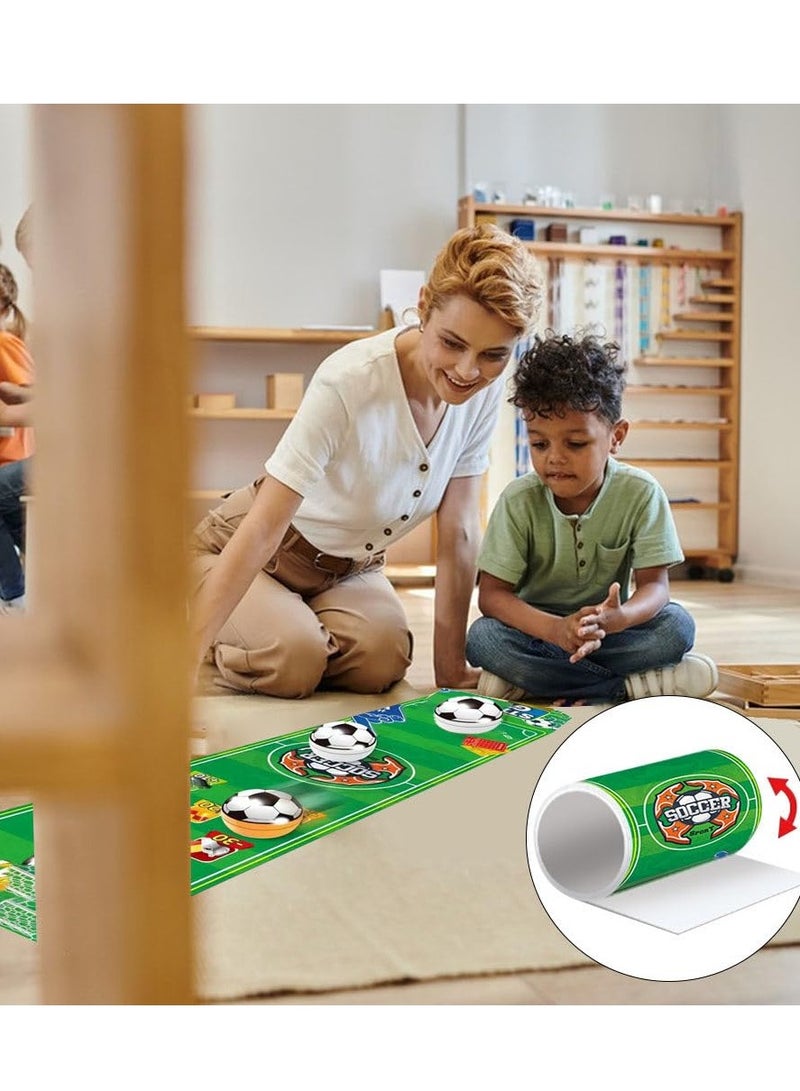 Excefore Tabletop Game for Family Party, Football Board Game, Shuffleboard, Curling Game, Interactive Family Party Games for Kids and Adults, Indoor, Outdoor, Travel - Image 3