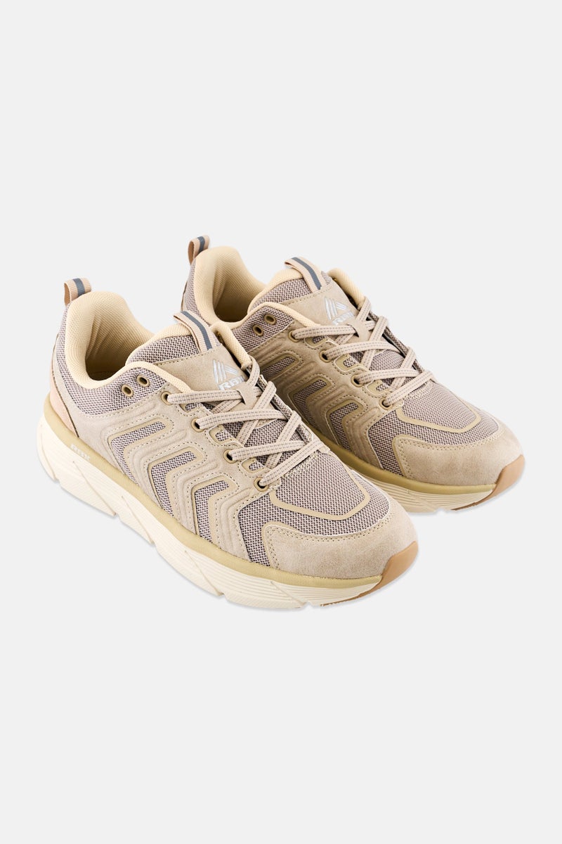 RBX Men Lace Up Outdoor Shoes, Beige - Image 1