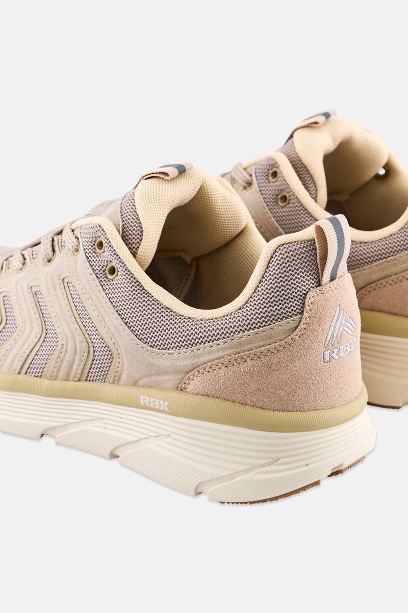 RBX Men Lace Up Outdoor Shoes, Beige - Image 2