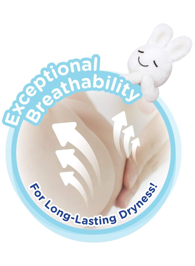 Merries diapers M64 pcs,6-11kg, Ultra-thin breathable diapers for both girls and boys,Pack of 2 - Image 3