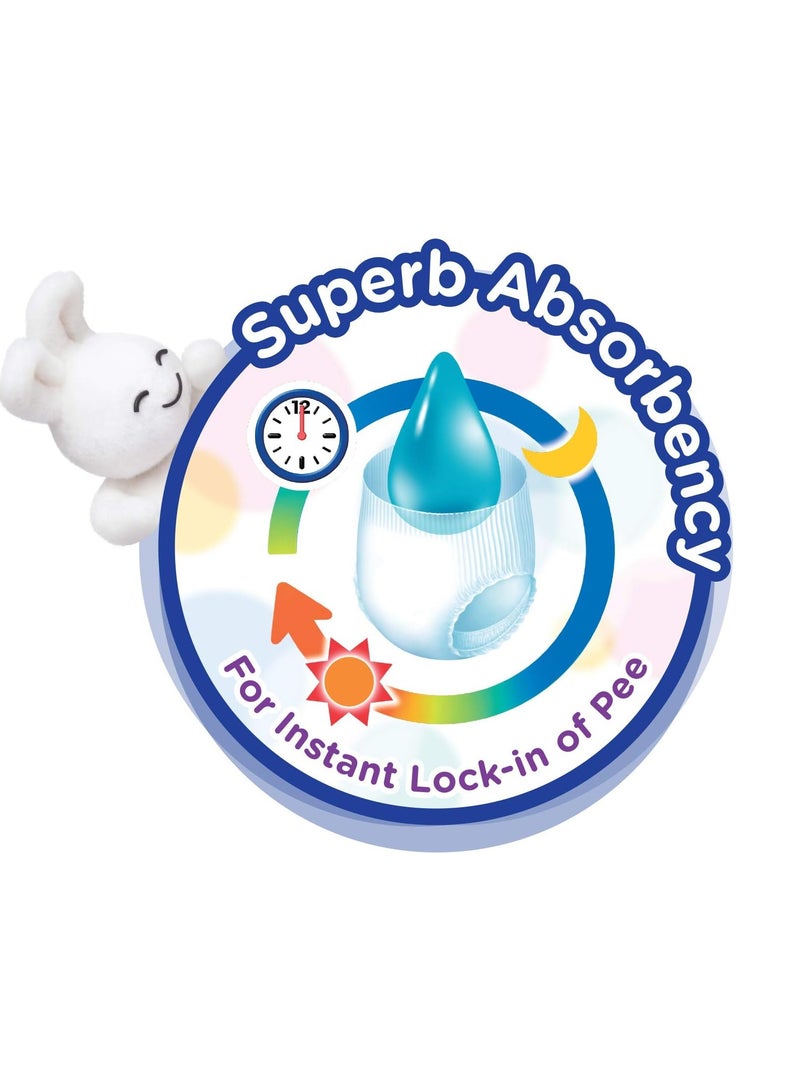 Merries diapers M64 pcs,6-11kg, Ultra-thin breathable diapers for both girls and boys,Pack of 2 - Image 4