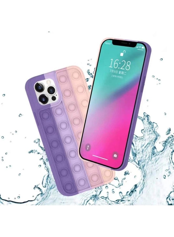 XiuWoo Pop Bubble Case Cover For Apple iPhone 12 Pro Max Multicolour - Image 2