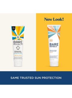 bare republic Bare Republic Sport Mineral Sunscreen SPF 50 Sunblock Body Lotion, Free of Chemical Actives, Vanilla Coco Scent, 5 Fl Oz  - Image 3