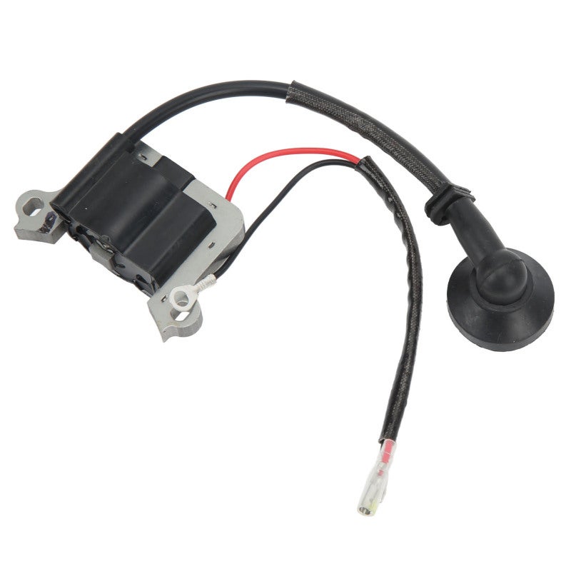 Ignition Coil: Aluminum Alloy Housing - Moisture Resistant Replacement for 43cc 52cc CG430 CG520 BG430 2-Stroke Trimmer Brushcutter Chainsaw - Image 1