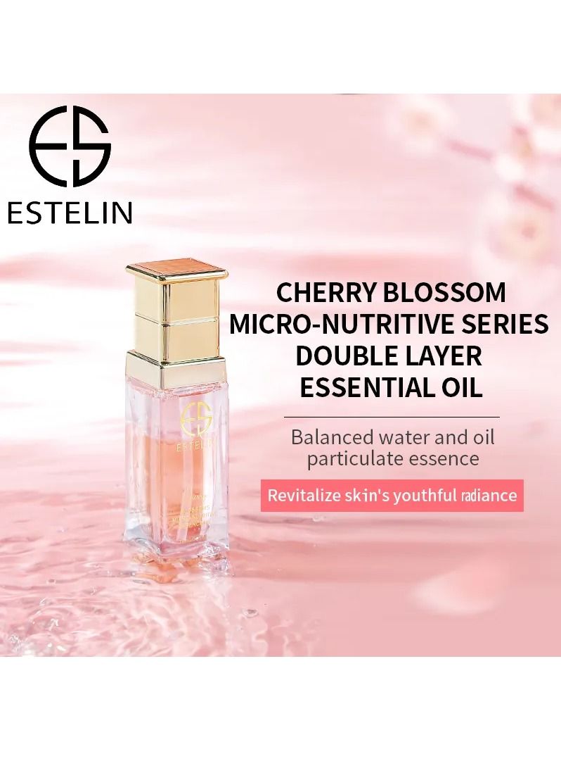 ESTELIN Cherry Blossoms Micro-Nutritive Essence Oil 30ml  - Image 3