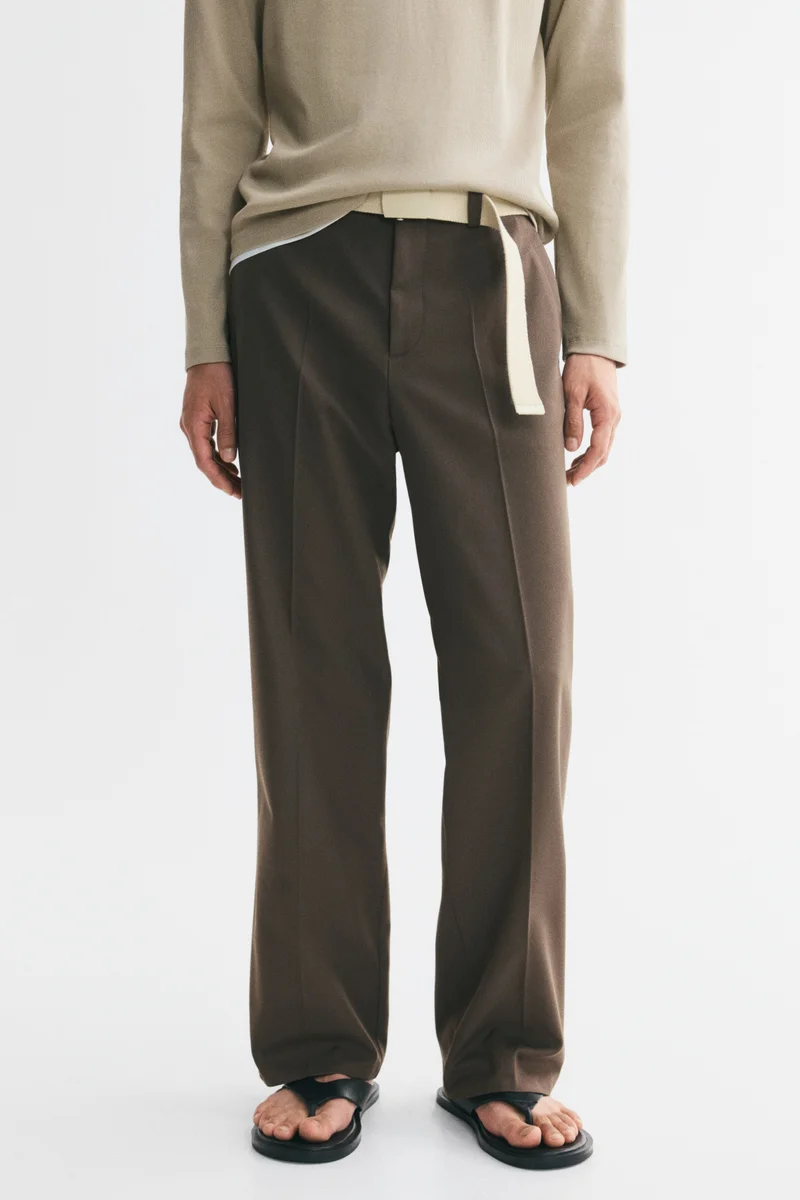 H&M Relaxed Fit Wide tailored trousers
