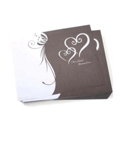 Black & White Double Heart Wedding Program Kit - pzsku/ZAEEE6A8D9A78B5AB8A4EZ/45/_/1650090700/13035e1b-640a-45e9-ab5e-5d5ab3393858