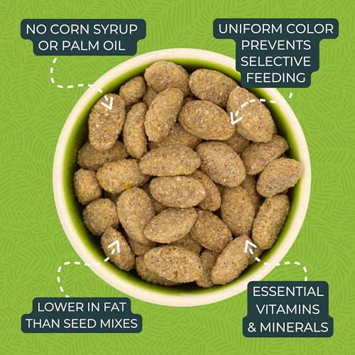 ZuPreem Natural Bird Food, Bird Feed Pellets for Amazons, Cockatoos & Macaws, ZuPreem Core Nutrition, Made in USA, Added Vitamins, Cockatoo Food, Macaw Feed, (Large, 3 lb Bag) - Image 4