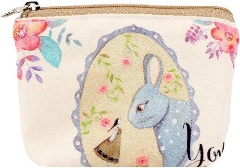 ARRIZO Women and Girls Cute Fashion Coin Purse Wallet Bag Change Pouch Key Holder - Image 1