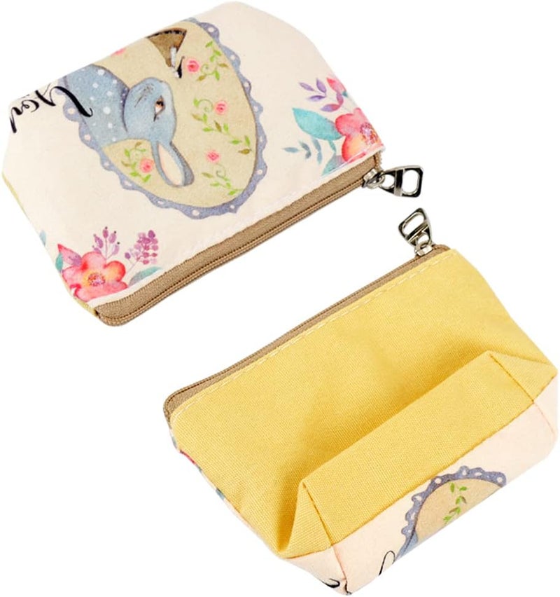 ARRIZO Women and Girls Cute Fashion Coin Purse Wallet Bag Change Pouch Key Holder - Image 2