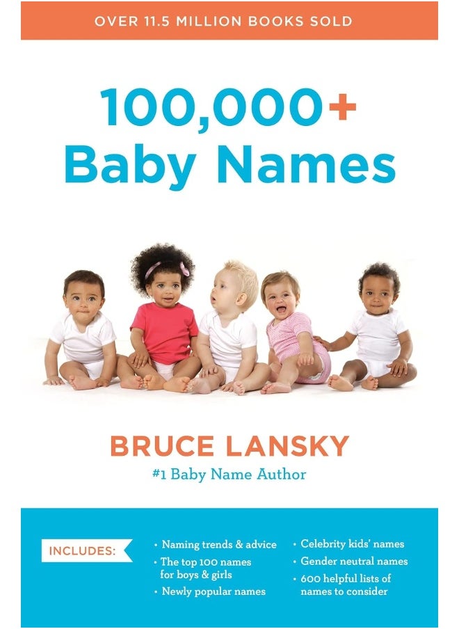 null - 100,000+ Baby Names: The Most Helpful, Complete, and Up-To-Date Name Book - Image 1